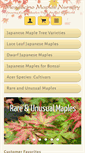Mobile Screenshot of mendocinomaples.com